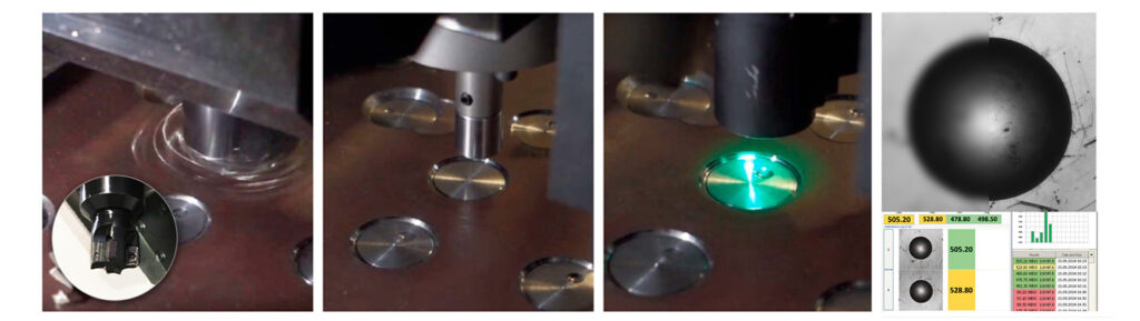 Brinell automatic test milling