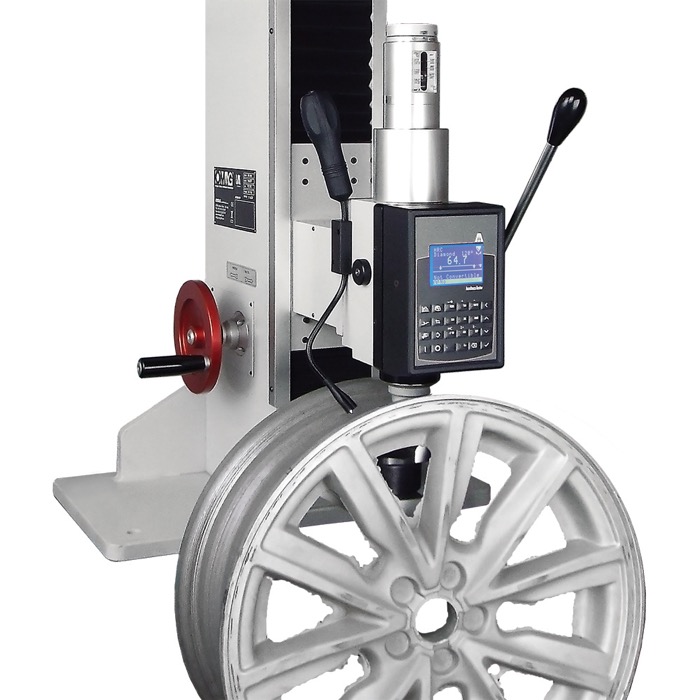 Rockwell hardness tester wheel