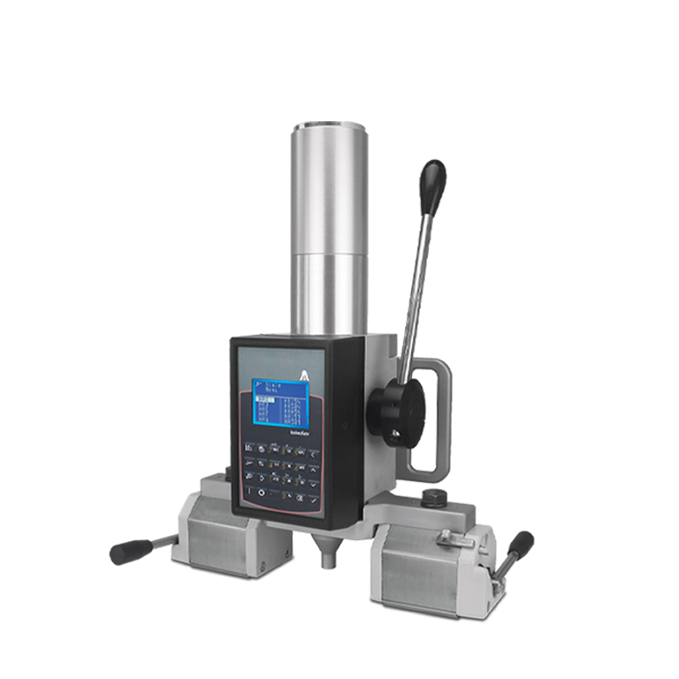 portable hardness tester with magnetic clamping base system