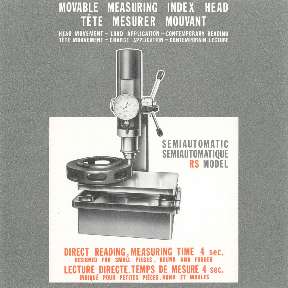 Historical hardness tester poster