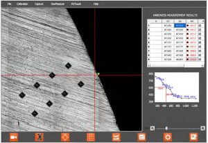Automatic Vickers hardness tester for Vickers and micro Vickers tests