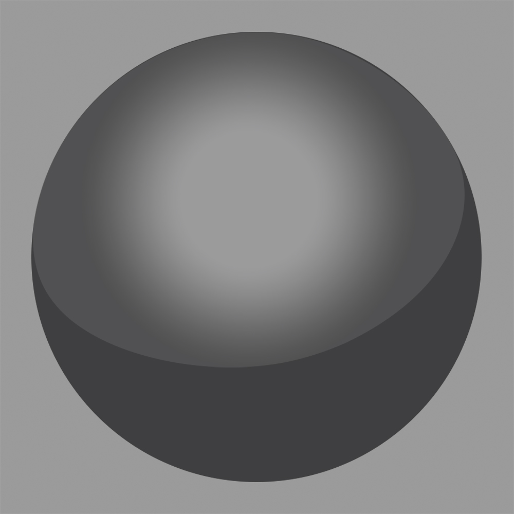 Brinell hardness test indentation illustration