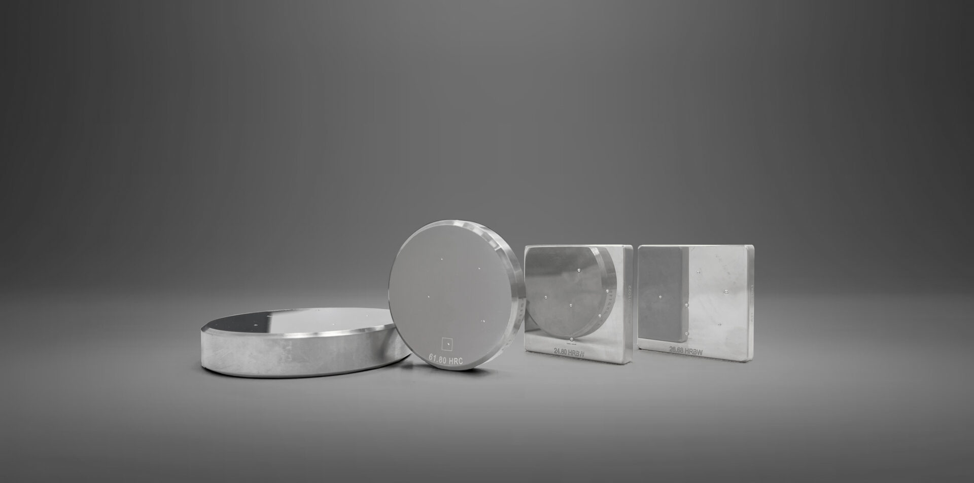 Certified hardness test blocks Certified hardness test blocks in Rockwell, Brinell and Vickers scales by ATI