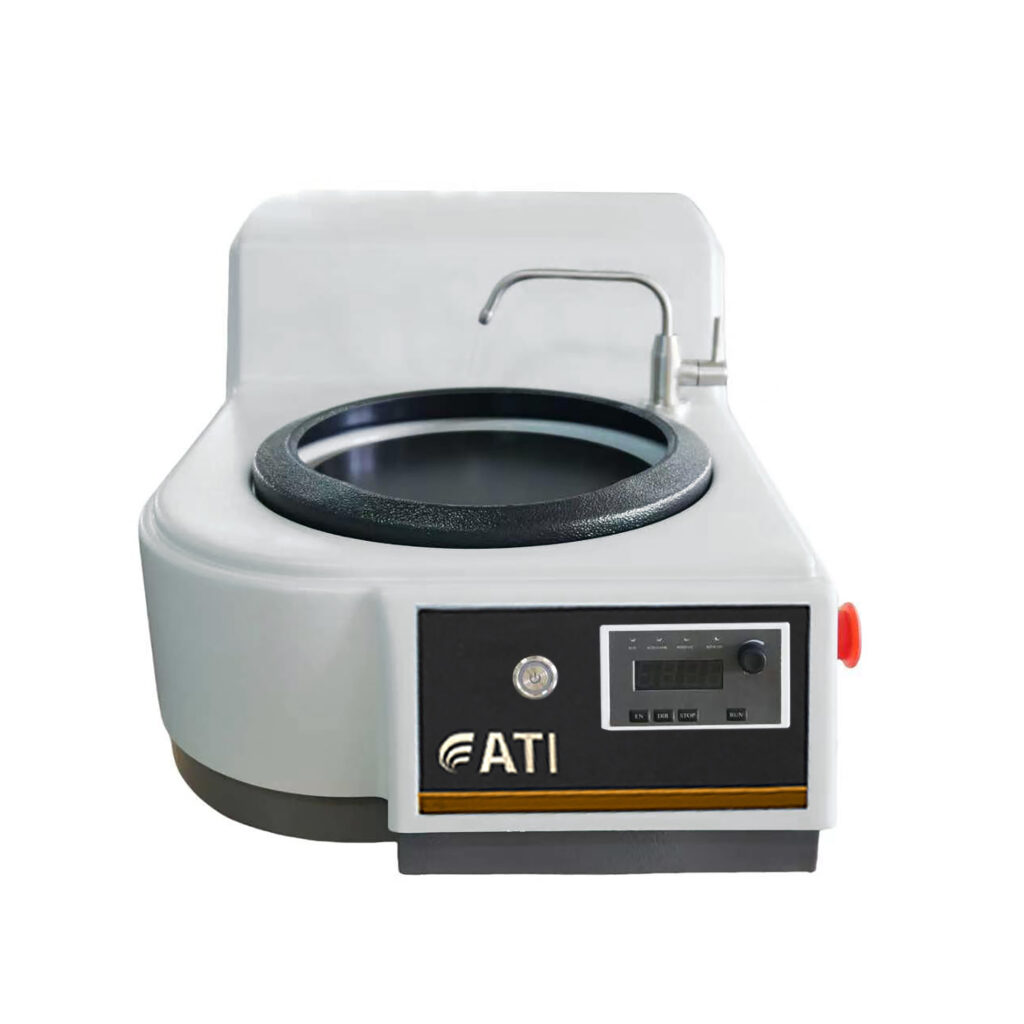 Manual metallographic polishing machine